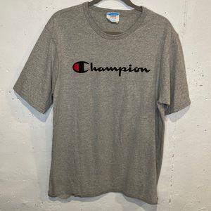 Mens Champion T-Shirt size XL / Gray